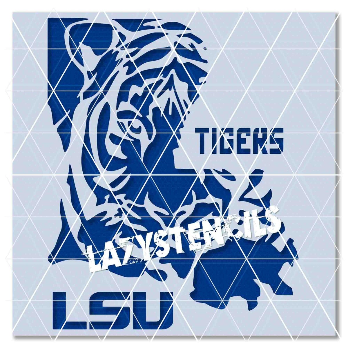 LSU Tigers Louisiana State Tiger Eye stencil - Variety of Sizes - 10 mil | eBay lsu-tigers-louisiana-state-tiger-eye-stencil-variety-of-sizes-10-mil-ebay