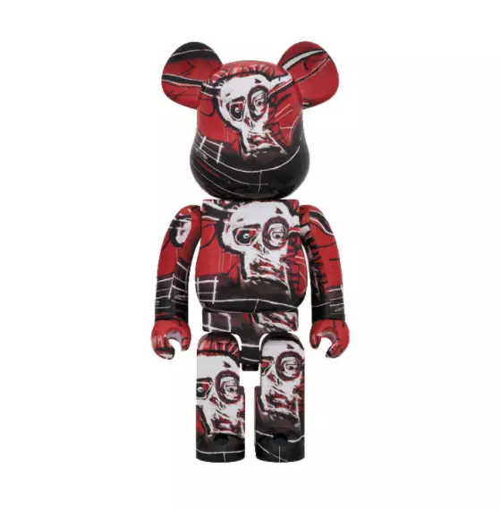 BE@RBRICK JEAN-MICHEL BASQUIAT #5-