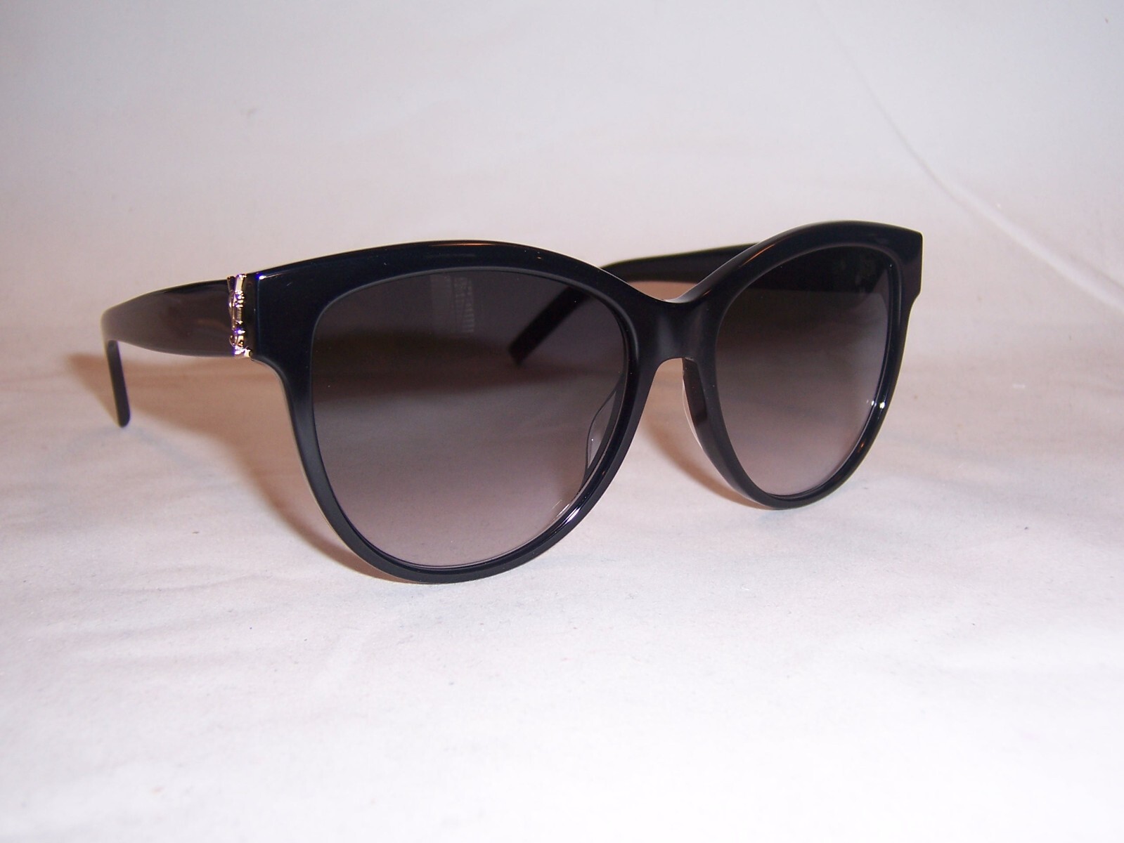 NUOVI OCCHIALI DA SOLE SAINT LAURENT M107 002 NERO GRIGIO AUTENTICO 107