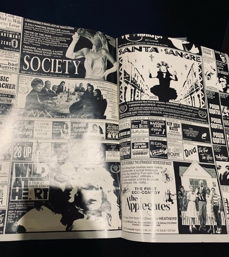 Alla Sydney movie flyer, circa 1989, Australia, pop culture, film, ephemera - Picture 2 of 2