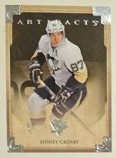 2013-14 Sidney Crosby Pittsburgh Penguins #92 UD Artifacts Hockey Card NM+