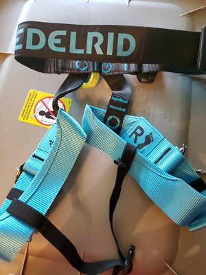EDELRID Joker Junior II Climbing Harness s Size S - M adjustable Pre-owned