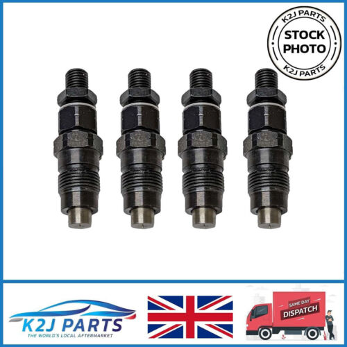Set of 4 Injectors for Ford Ranger, Mazda B2500, Bongo 2.5L Diesel WL WL-T - Picture 1 of 1