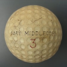 Wilson Cary Middlecoff Trophy Wilson Signature Golf Ball 2481 Very Rare