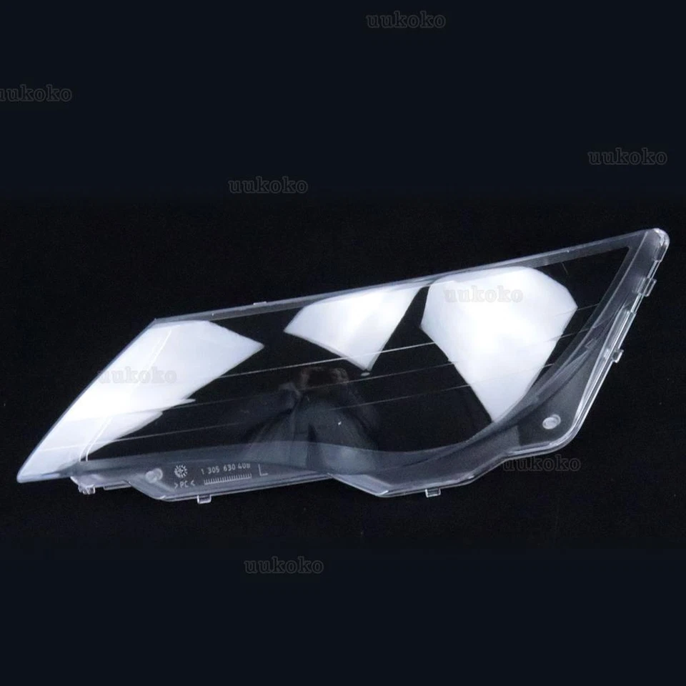 Pair Headlight Lens Clear Cover+Glue For BMW 6 Series E63 645i 650i 2004-2007 Foto 3 de 4