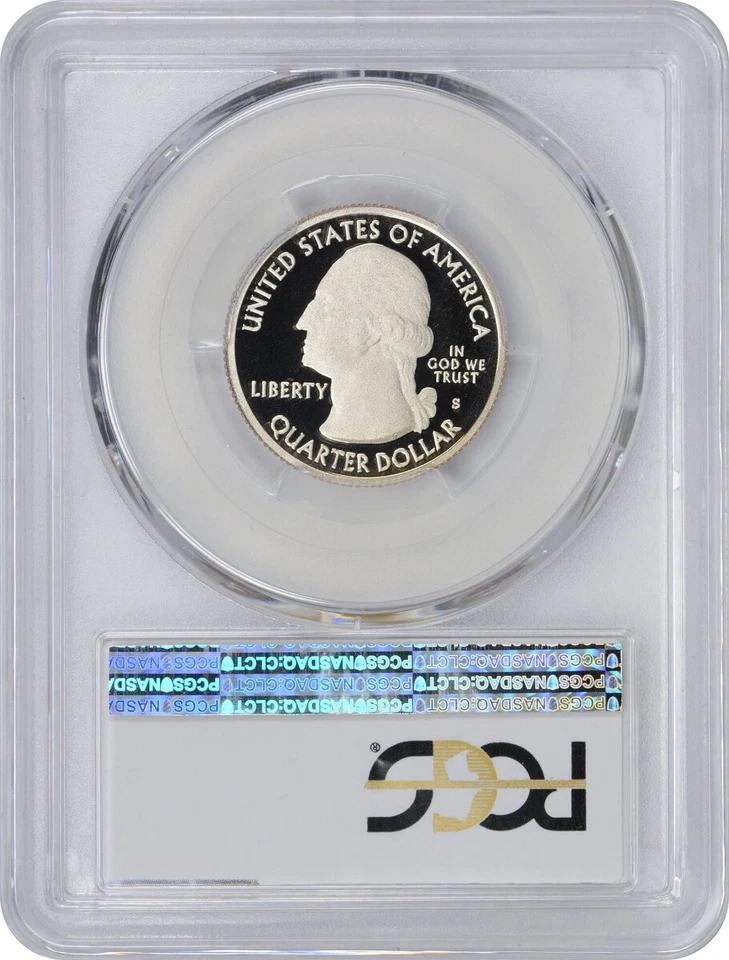 2011-S Flag Clad Gettysburg ATB National Park Quarter PR70DCAM PCGS - Image 2 of 2
