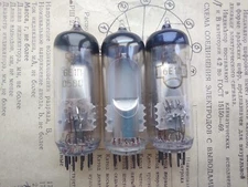 6E1P (6BR5 / EM80) Vintage Vacuum MAGIC EYE TUBE NOS TESTED (USA Seller)