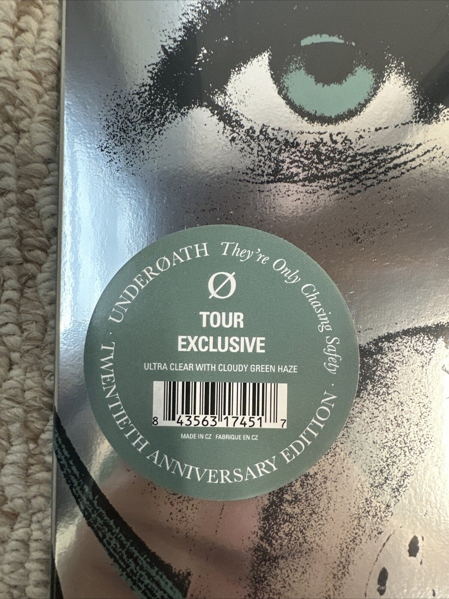 Underoath They're Only Chasing Safety 20th Anniversary Vinyl Tour