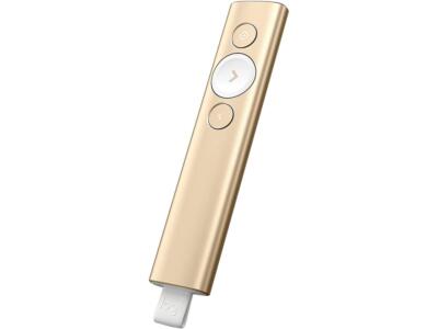 Logitech - Spotlight Presentation Remote - Gold