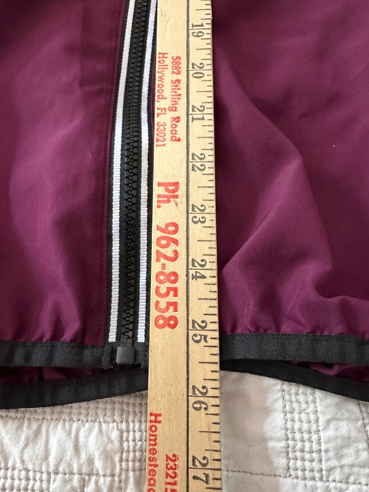 UNDERCOVER FELPA CON CAPPUCCIO ROSA VICTORIA'S SECRET MAROON GIACCA CAPPOTTO TAGLIA XS