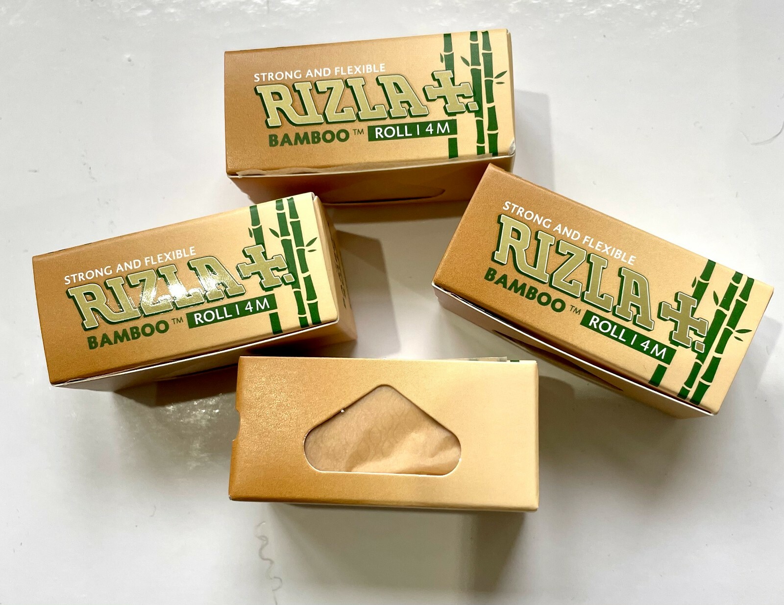 Rizla Bamboo Rolls - Rolling Papers On A Roll - 14 Meters - Super Thin ...