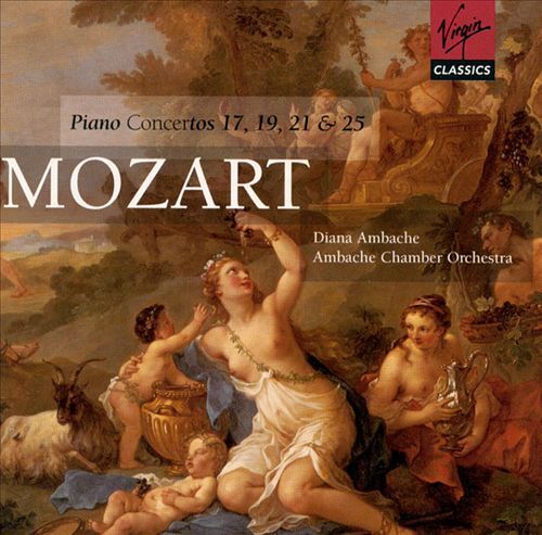 MOZART: PIANO CONCERTOS 17, 19, 21 & 25 NEW CD 724356144521 MOZART: PIANO CONCERTOS 17, 19, 21 & 25 NEW CD 724356144521
