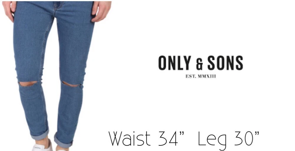 Jean size sale 34