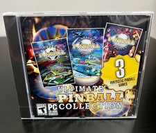 Ultimate Pinball Collection PC CD-ROM 3 Fantastic Pinball Games. New  Sealed