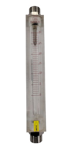 Water Rotameter Acrylic Body Top- Bottom Male Connection SS Material for Indus. - Picture 18 of 30