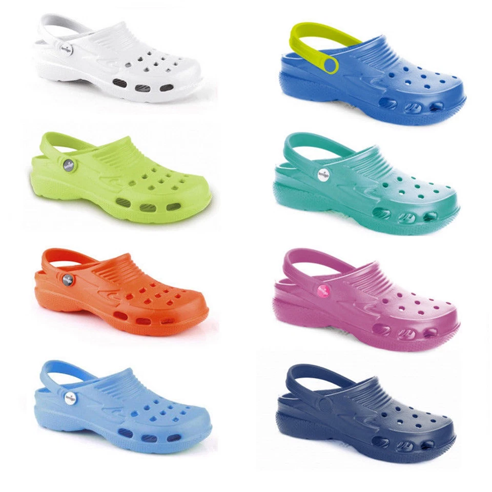 LEMIGO Lemigoos leichte EVA Clogs Freizeit Badelatschen Gartenclogs Gr. 36 - 47