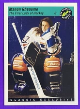 1993 Classic Pro Hockey Prospects Manon Rheaume #1 (Condition? You decide.)