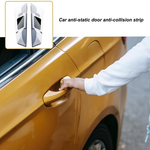 1Pair Car Door Edge Guards Bumper Anti-Collision Strip Anti-Scratch Trim Door - Picture 8 of 13
