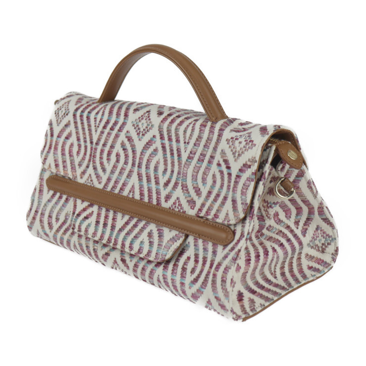 ZANELLATO Handbag - NINA Nina 2WAY Shoulder Bag canvas straw