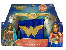 Wonder Woman Super Dress Up Set Fits Sizes 4-6