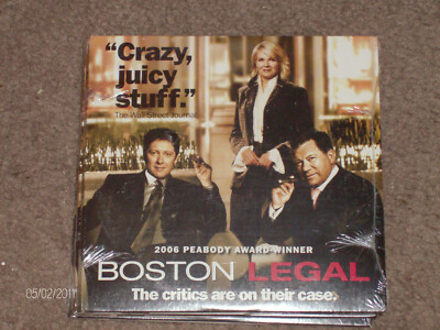 ''Boston Legal'' FOX TV Series! 2 RARE episodes! NEW/RARE 2006 Emmy Preview DVD!