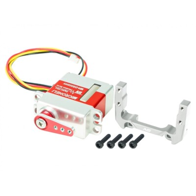 NexxSpeed Precision HV Micro Servo Full Metal Gear W/ Servo Mount - FMS FCX24