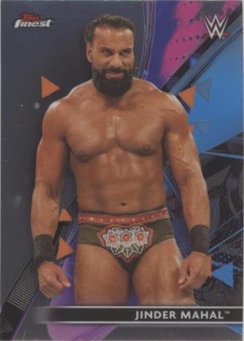 2021 Topps Finest WWE - Jinder Mahal #16 - 1 of 1