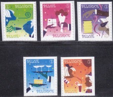 Belgium 2010 (4037-4041) Party Stamps