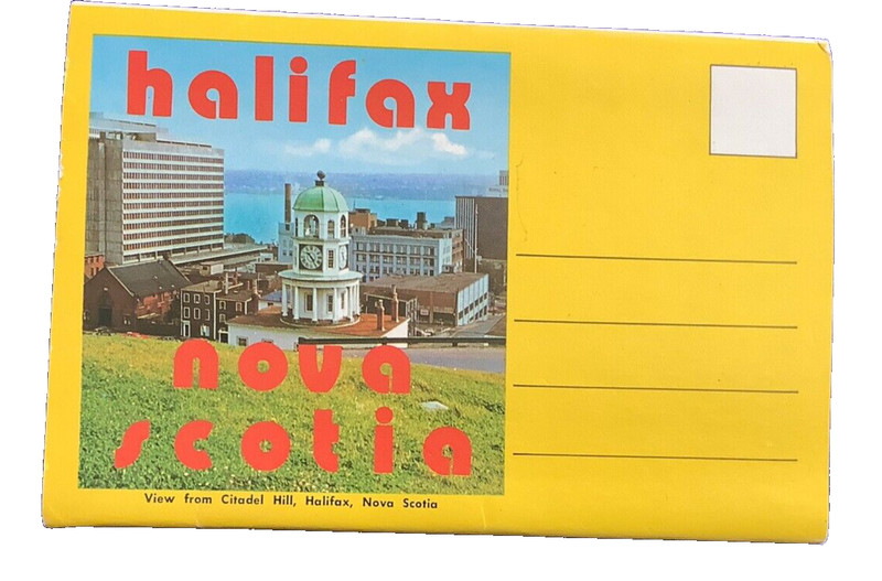 Vintage Picture Booklet "Halifax, Nova Scotia" NOS 13 Color Photos , Canada