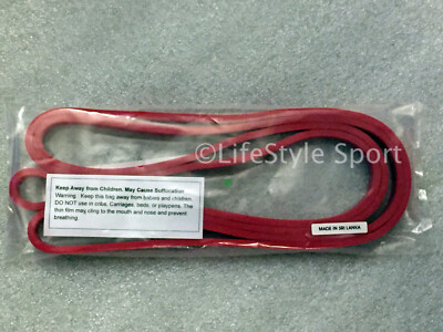 Jump Stretch Flexband Red Mini Band #2 – 25lb Pull-Up Resistance Band For Power Lifting