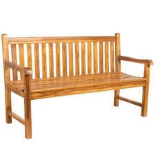 banc de jardin  en teck banc de parc en bois 3 places ROYAL TEAK ib style®