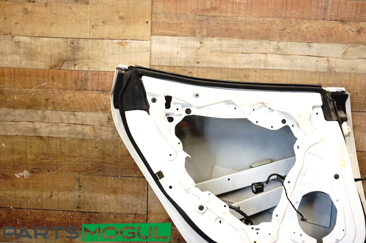 14 15 16 17 Maserati Ghibli Rear Left Pass Door Shell Panel White OEM