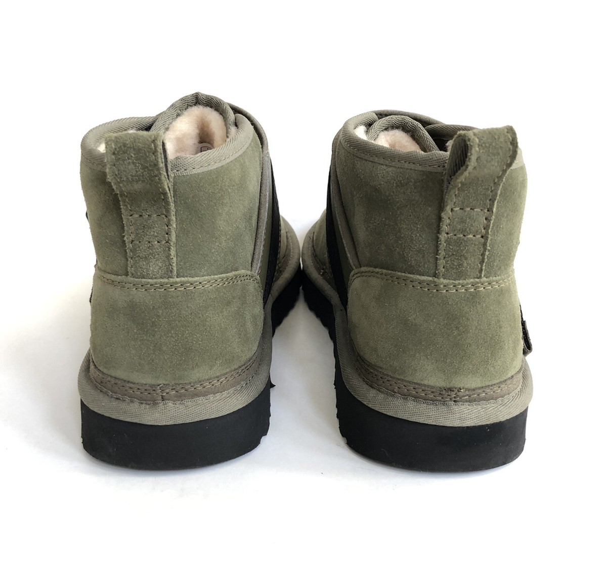 UGG MENS NEUMEL SNAPBACK MOSS GREEN BLACK BUCKLE SUEDE BOOT US 11 /EU 44 /UK 10 Men main image 2