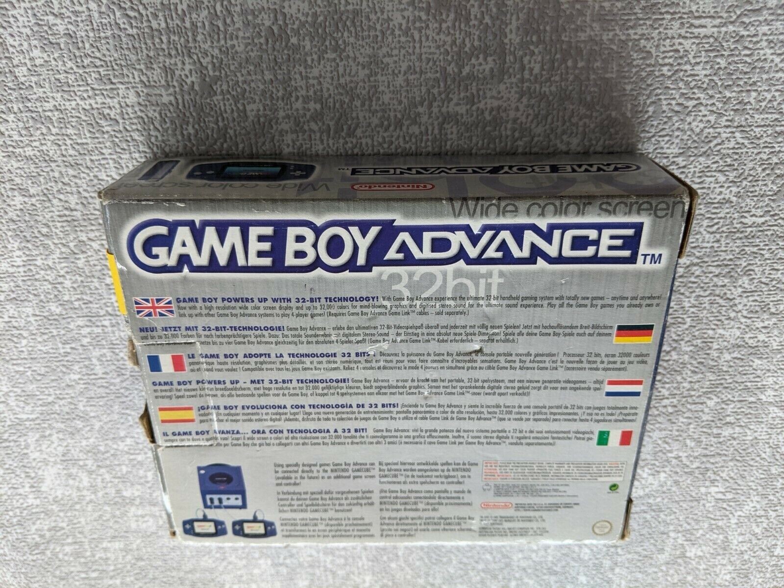NINTENDO GAME BOY - ADVANCE 32 bit PURPLE (BOXED) | eBay