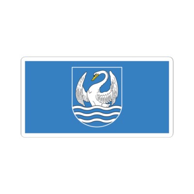 Flag of Miory (Belarus) STICKER Vinyl Kiss-Cut Decal