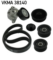SKF Keilrippenriemensatz Vkma 38140 FüR Mercedes Vito Bus W639 Sprinter B906 109