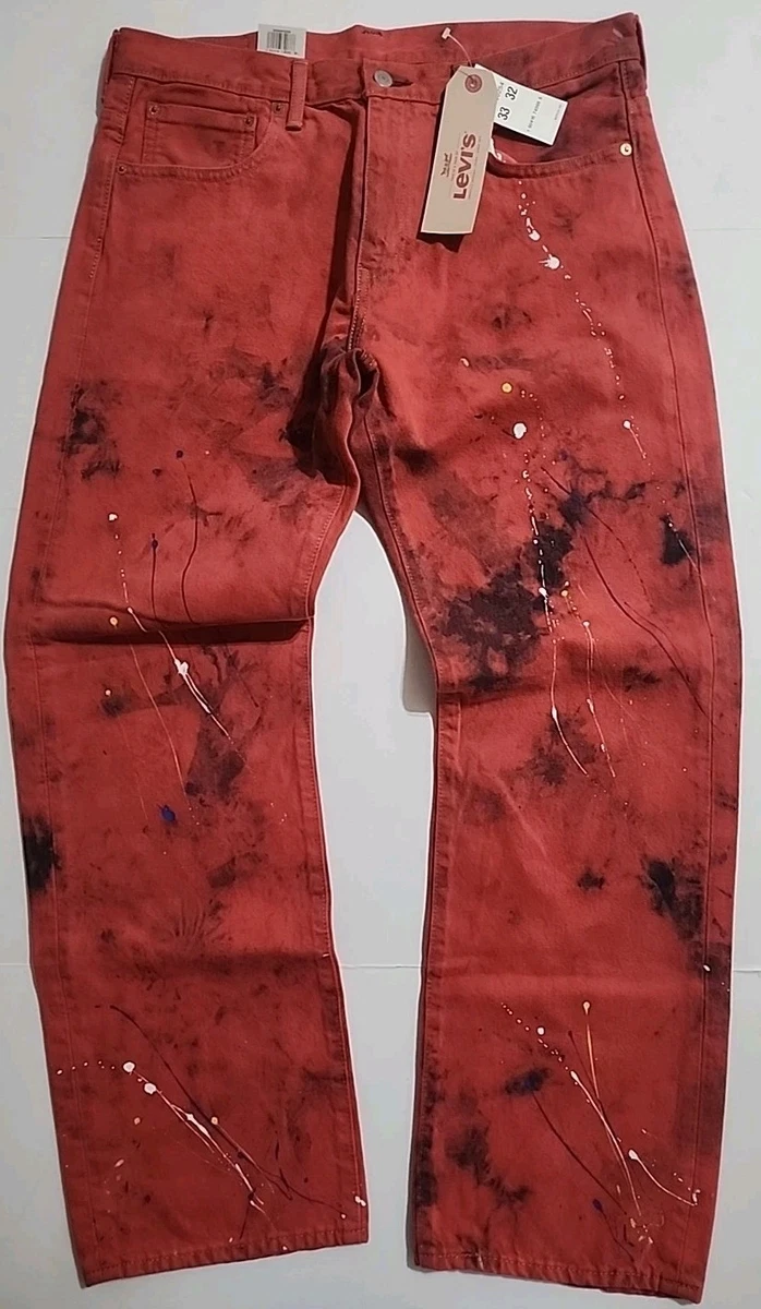 Levi's 569 Red Jeans for Men for sale | eBay