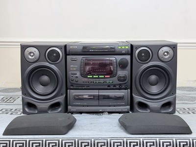 High End Aiwa NSX-999 Digital HiFi Stereoanlage CD, Tonband, Radio Lautsprecher Fernbedienung
