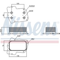 ÖLküHler 139 X 79 FüR Lancia Voyager GroßRaumlimousine RT Chrysler Grand RT