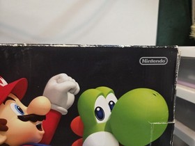 Nintendo Wii Bundle In Box- Black W Mario Bros Game- 1 Controller Nunchuck Cords