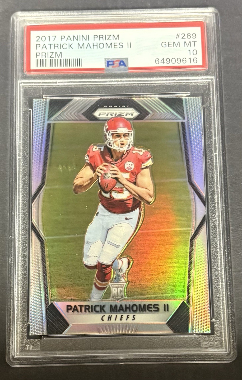 Patrick Mahomes Panini Prizm #269 Prizm