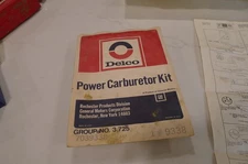 VTG DELCO POWER CARBURETOR KIT 9338, GM 2G, 2GC, 2GE, 2GV
