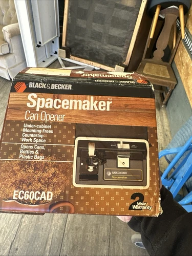 black decker spacemaker can opener ec60cad Vintage 80s