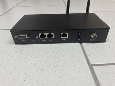 SECUREPOINT BLACK DWARF UTM G3 | FIREWALL-APPLIANCE | 3 GB-LAN | WLAN | 4C | 4GB