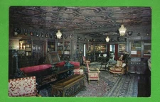 Vintage Postcard – Hearst San Simeon State Monument Library – California Coast