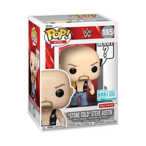 WWE Stone Cold Steve Austin (What?) Pop! Funko Pop #185