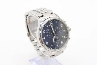 F Vintage Boxed Quartz Gents Tissot 1853 Chronograph Date Wristwatch Working
