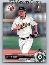 2017 Bowman Draft #BD60 Austin Beck (1st)