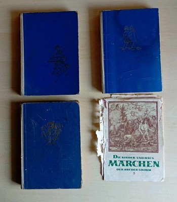 DDR Kinder Buch Märchen der Gebrüder Grimm  Band 1-3 Ostalgie 1.&2.Auflage  Set