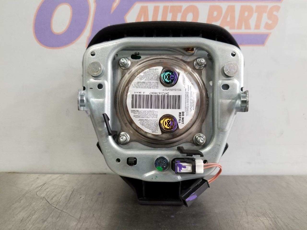 15 2015 MASERATI GHIBLI SRS STEERING WHEEL LEFT DRIVER 